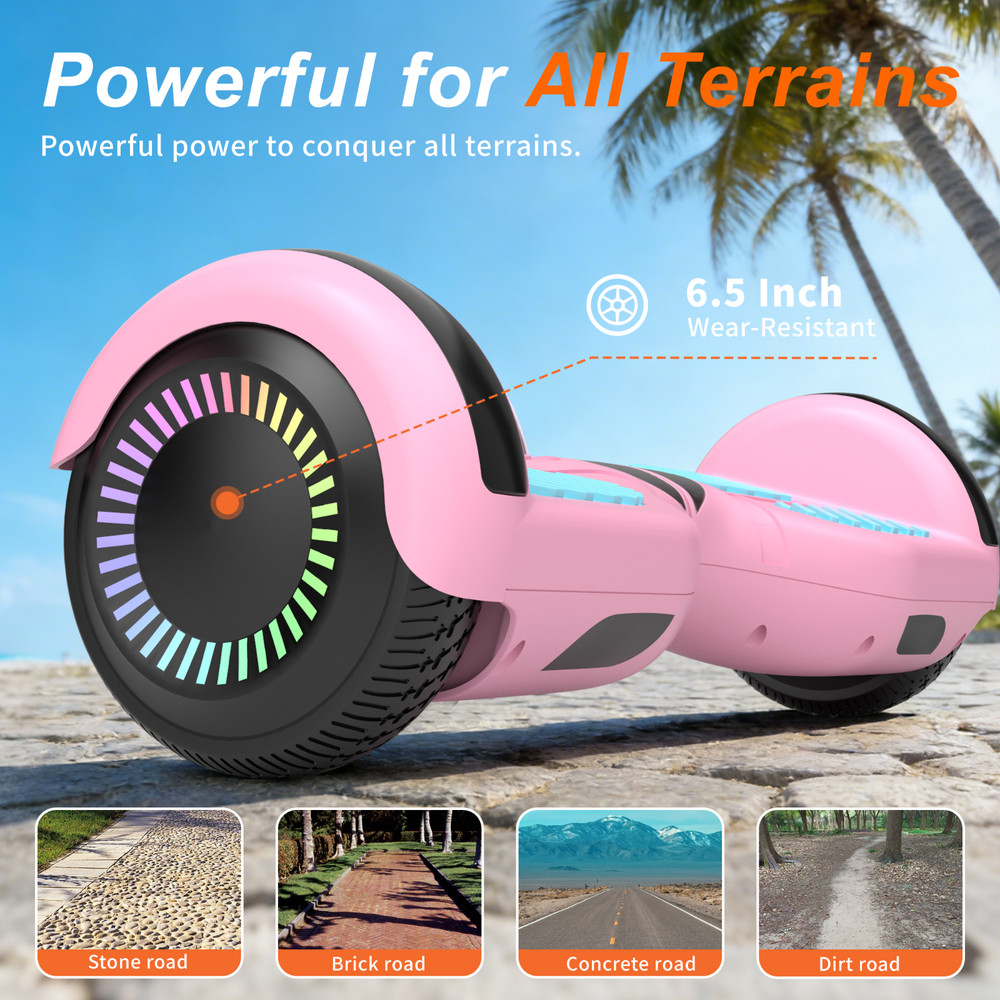 Commugo 6.5'' Hoverboard Electric Bluetooth Self-Balancing Scooter kid UL 2272