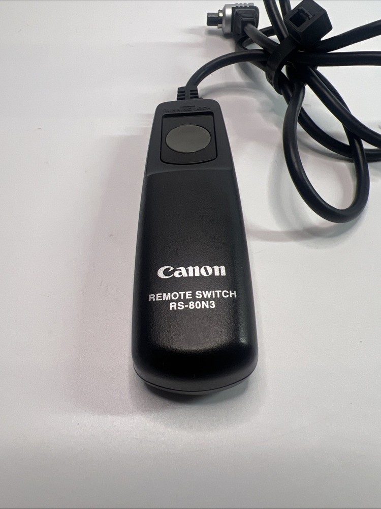 Original Canon RS-80N3 Remote Switch Shutter Release Controller