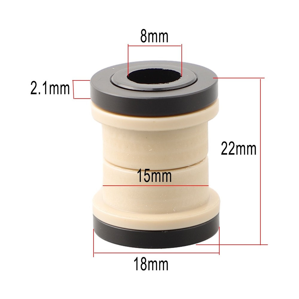 Enhanced Performance DU Bushing Kit For Rockshox 2268mm Rear Shocks