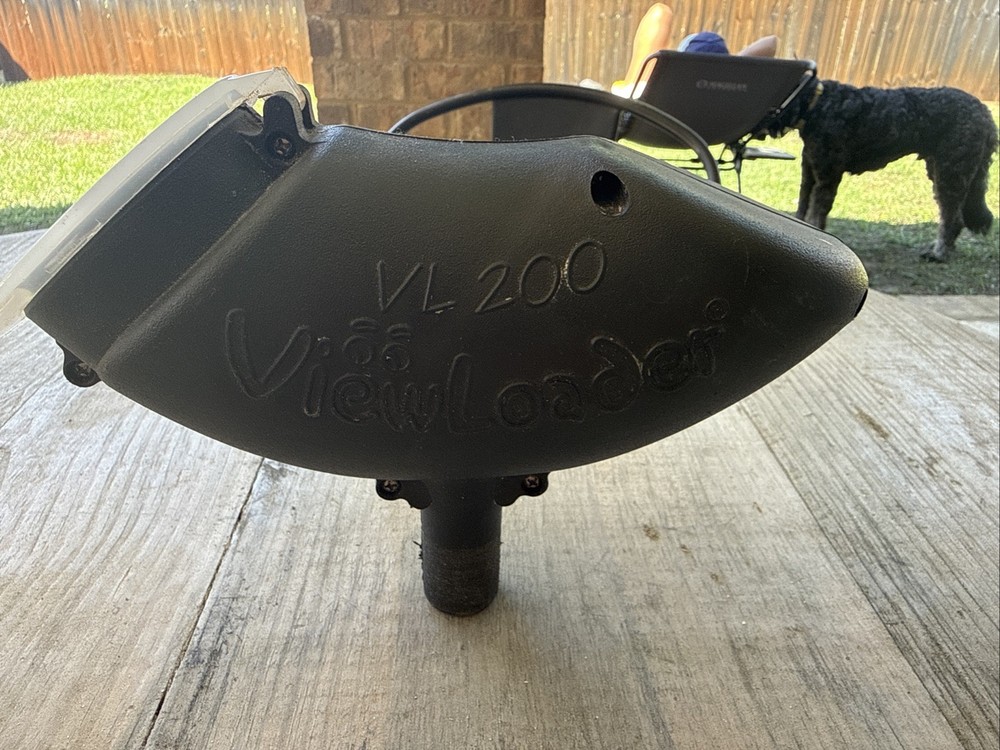 VL200 Paintball Gun Ammo Loader Hopper Feeder Viewloader