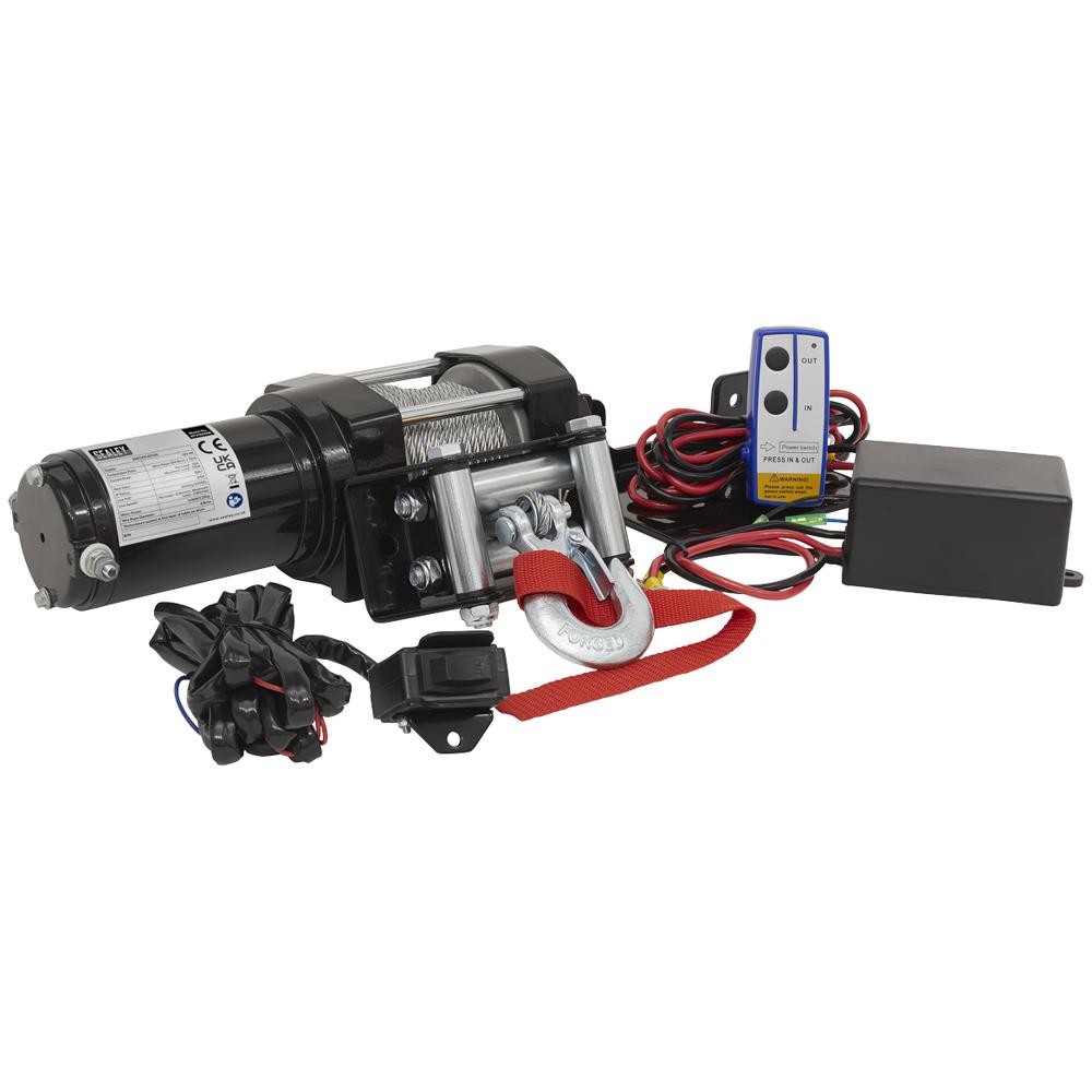 Sealey 12v ATV Winch 1000Kg