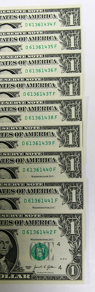 🔥💥 2021 $1 SEQUENTIAL UNC LOT OF 9 💥🔥 MULTIPLE ERRORS! SEE DESC 👀💵