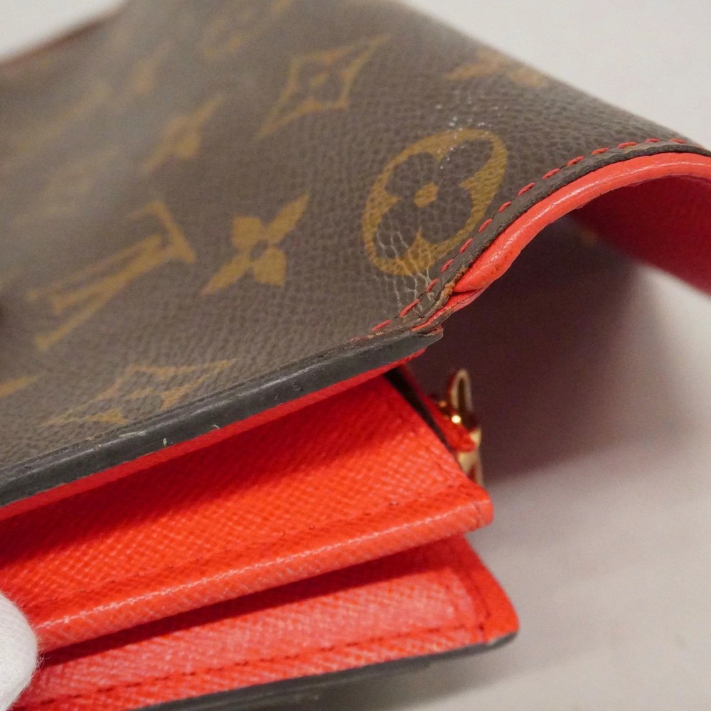 Louis Vuitton Monogram Long Wallet Leather