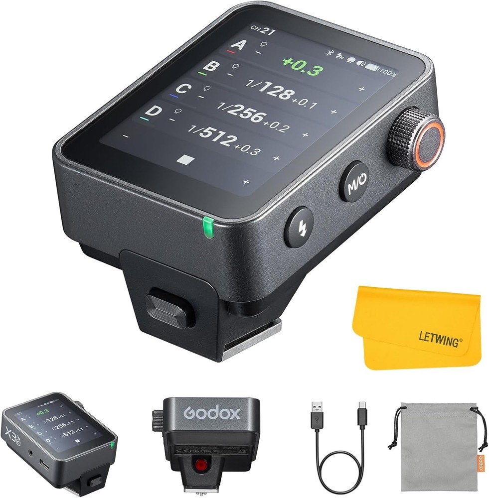 X3 Pro-C Flash Trigger for Canon - Bluetooth & APP Control