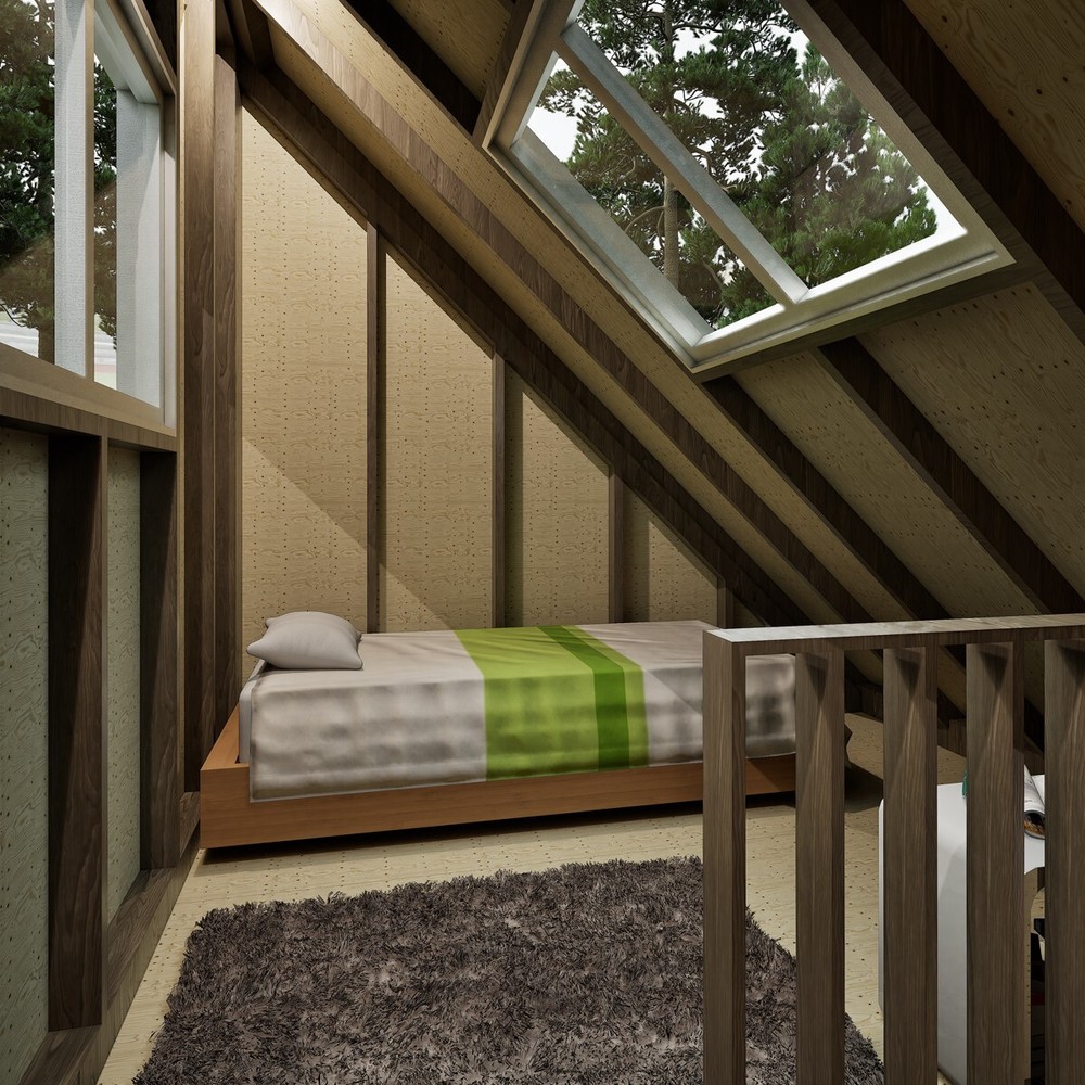 Modular Cabin Plan, Changeable & Expandable, 12’x20’ Tiny House, Free Shipping