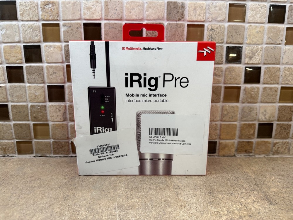 iRig Pre Mobile Mic Interface