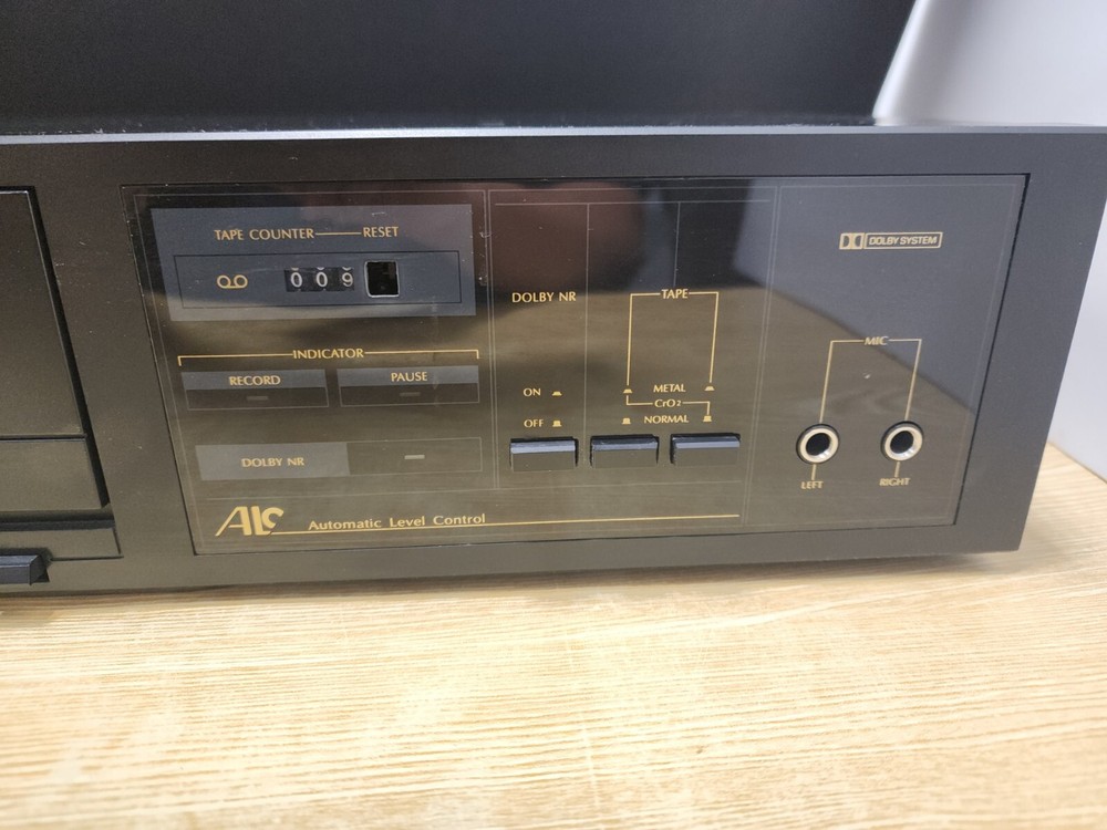 Sherwood Stereo Cassette Deck CD310B Untested