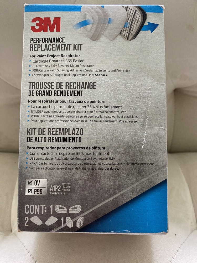 3M Performance Replacement Paint Respirator Supply Kit