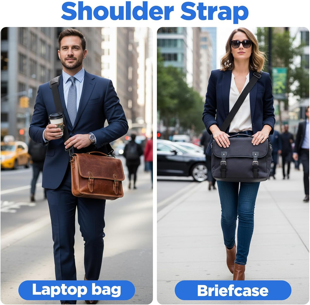 Universal Shoulder Strap Replacement 63" Adjustable Comfortable Bag Belt with Sw