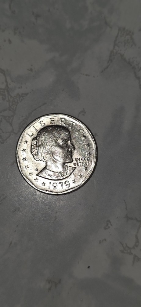 1979 S Susan B. Anthony Dollar Type 1 Filled In Mint Error