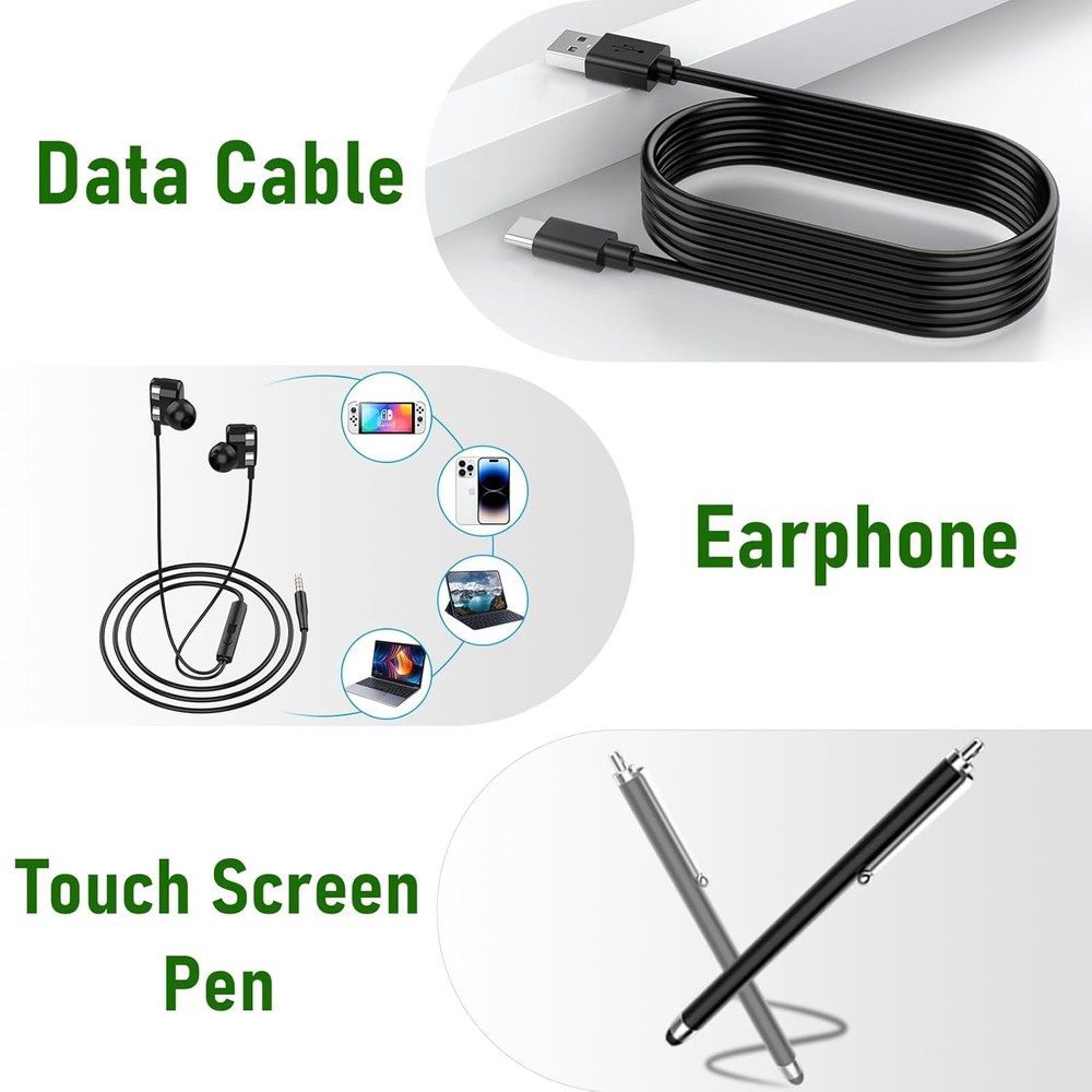 27 in 1 Upgraded Switch OLED Accessories, Switch Accessory Bundle Kit For Gift,s