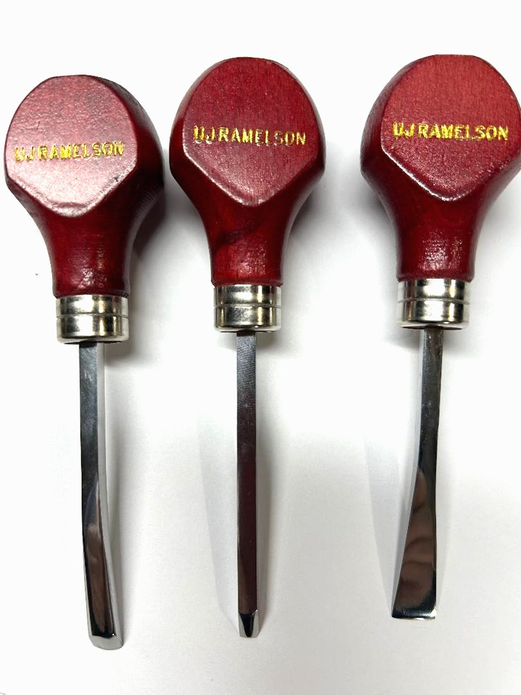 UJ Ramelson Woodcarving Tools Set, Gunsmith Student Specialty Gouges and Chisels
