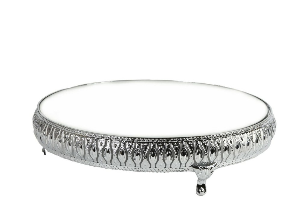 Round Cake Stand Mirror Top-Wedding Cake Stand