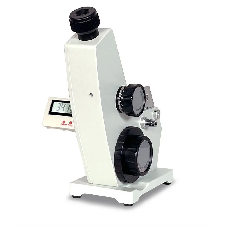 Abbe Refractometer Digital Display Lab Refractometer Sugar Concentration Tester