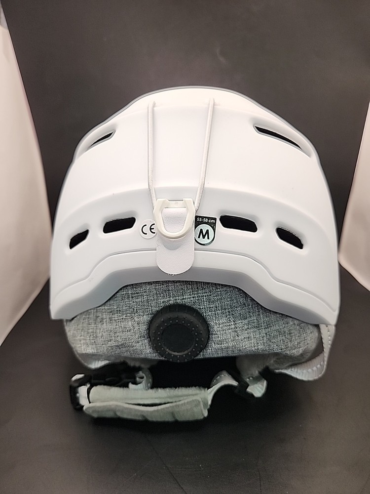 NEW Moon Ski Helmet White. Size: Medium