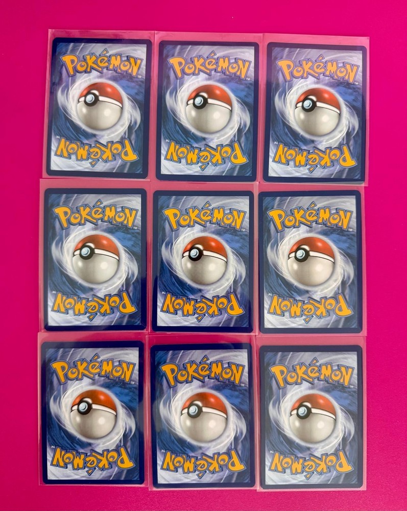 Prismatic Evolutions EX Complete 9 Card Eeveelutions Set