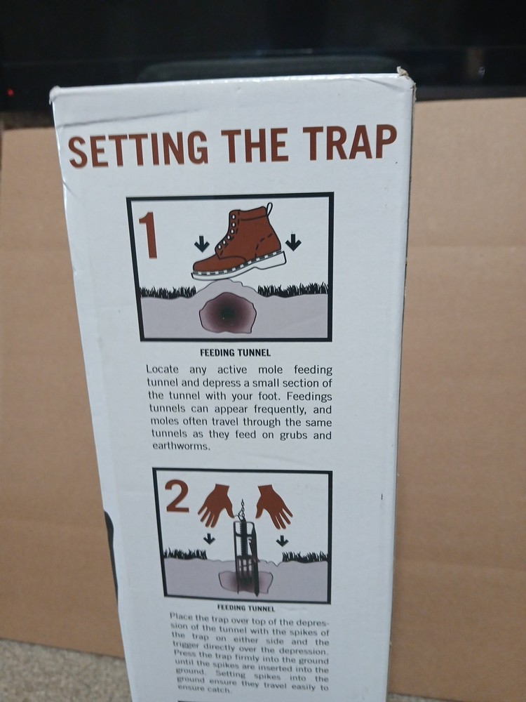 YARDDOG BITE SPIKES for mole deterrent