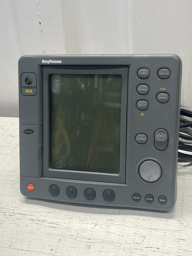 Raymarine Raytheon RC520 R32005 Waterproof Chartplotter 7" Display Head