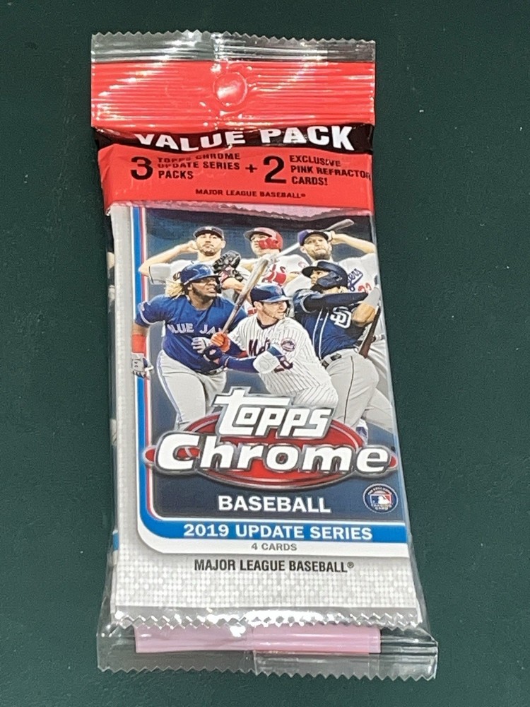2019 Topps Chrome Update Value Pack