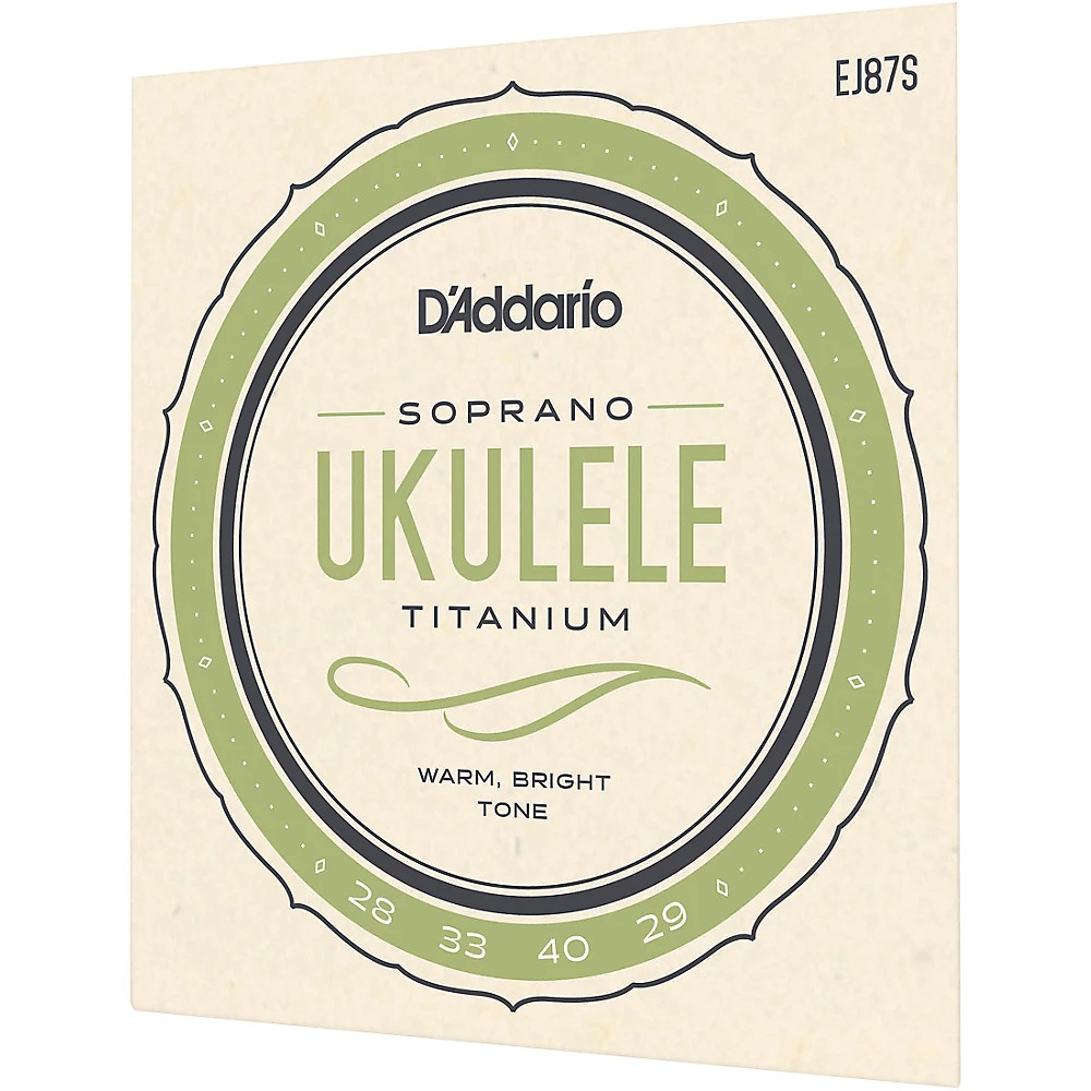 D'Addario EJ87S Titanium Sopranto Ukulele Strings