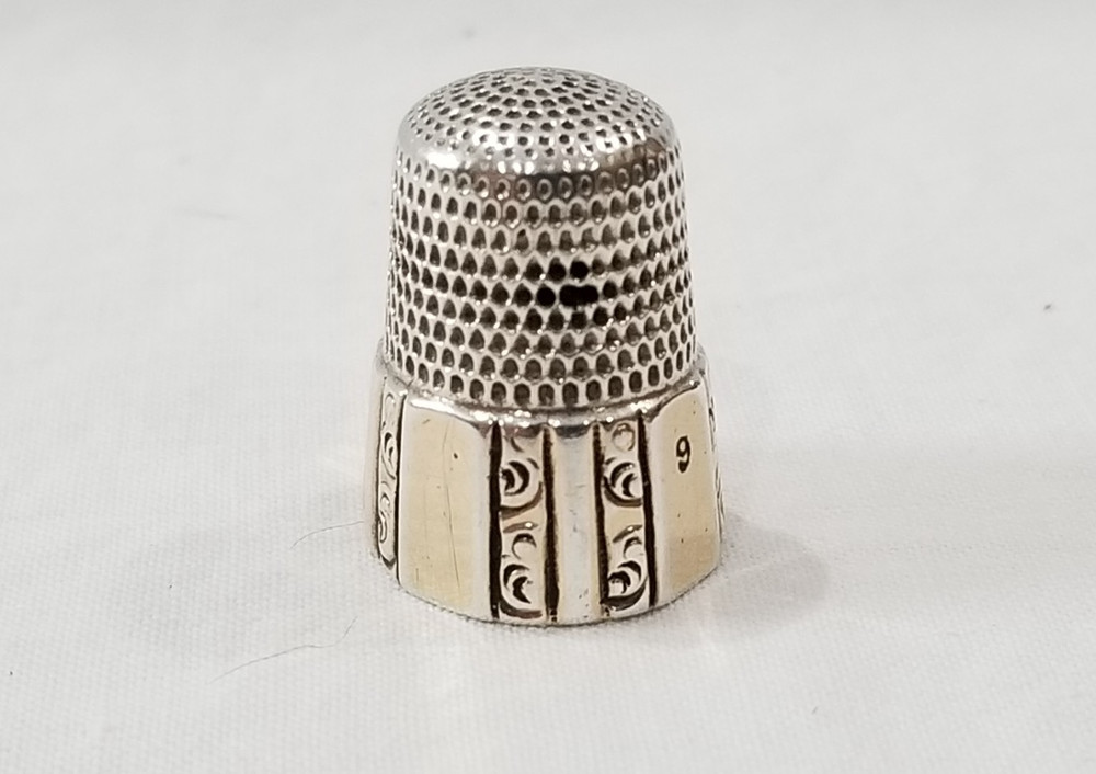 Sterling Silver Thimble Size 9