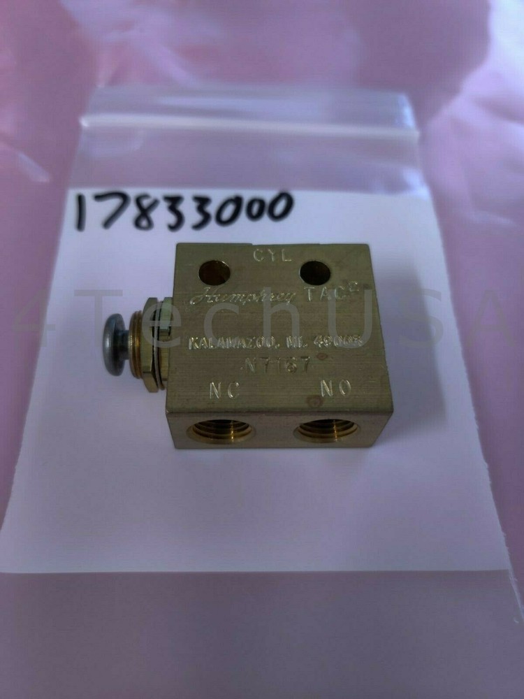Universal Instruments 3 Way Valve 17833000