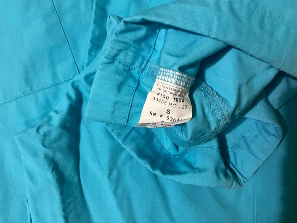 SM CHEROKEE Teal scrub set