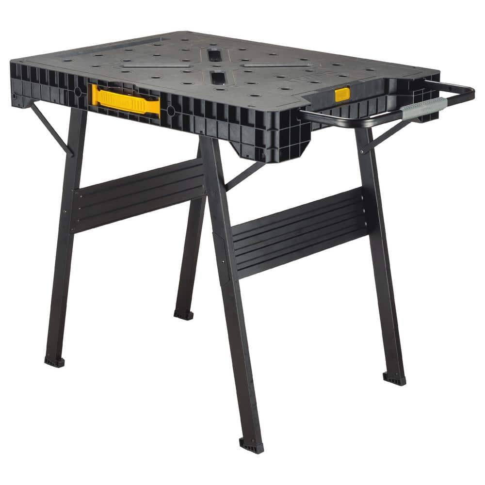 Durable Multi-Purpose Folding Portable Workbench 33 In. Lightweight Work Space