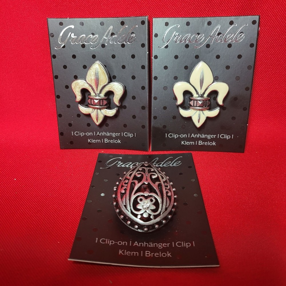 Grace Adele Clip On Set of 3