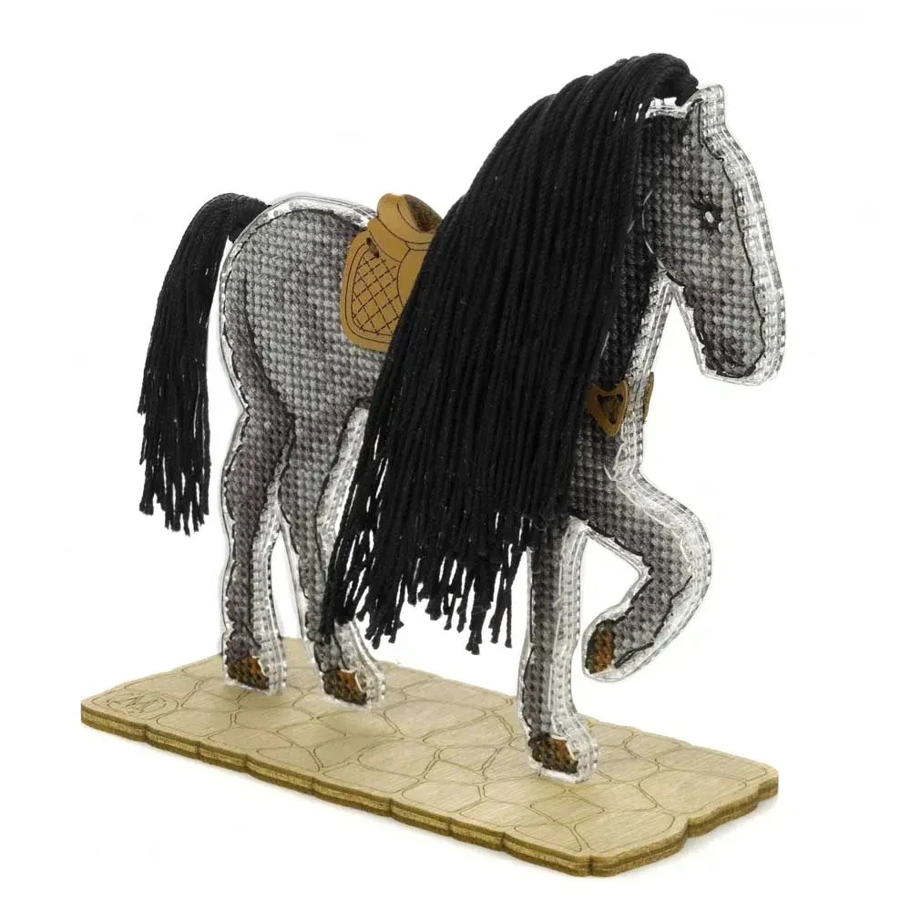 Plastic-Based Embroidery Kit Wild legend DIY Needlepoint Crafts