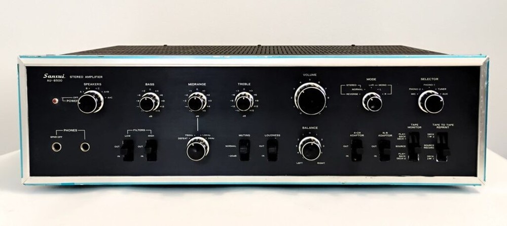 SANSUI AU-8500 Capacitor Replacement Kit