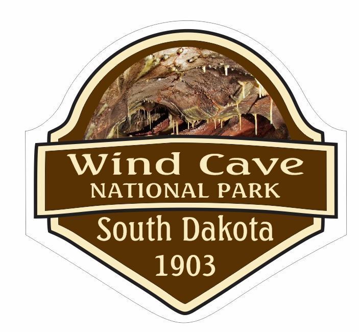 Wind Cave National Park Sticker Decal
