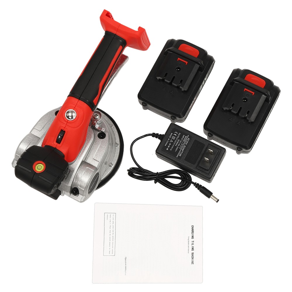 Tile Vibration Machine ?C Cordless 6-Speed Handheld Tiling Tool for Easy Use