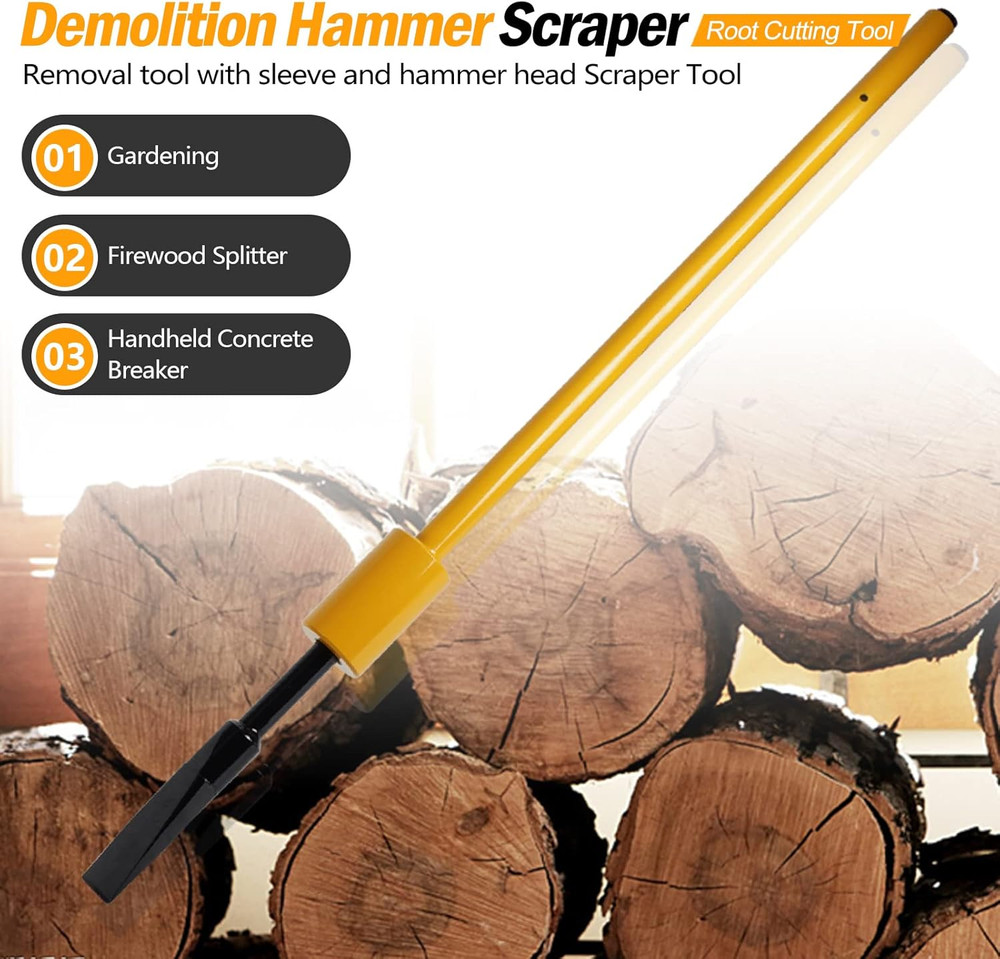 Heavy Duty Root Cutting & Hole Digging Tool for Garden Removal Tasks