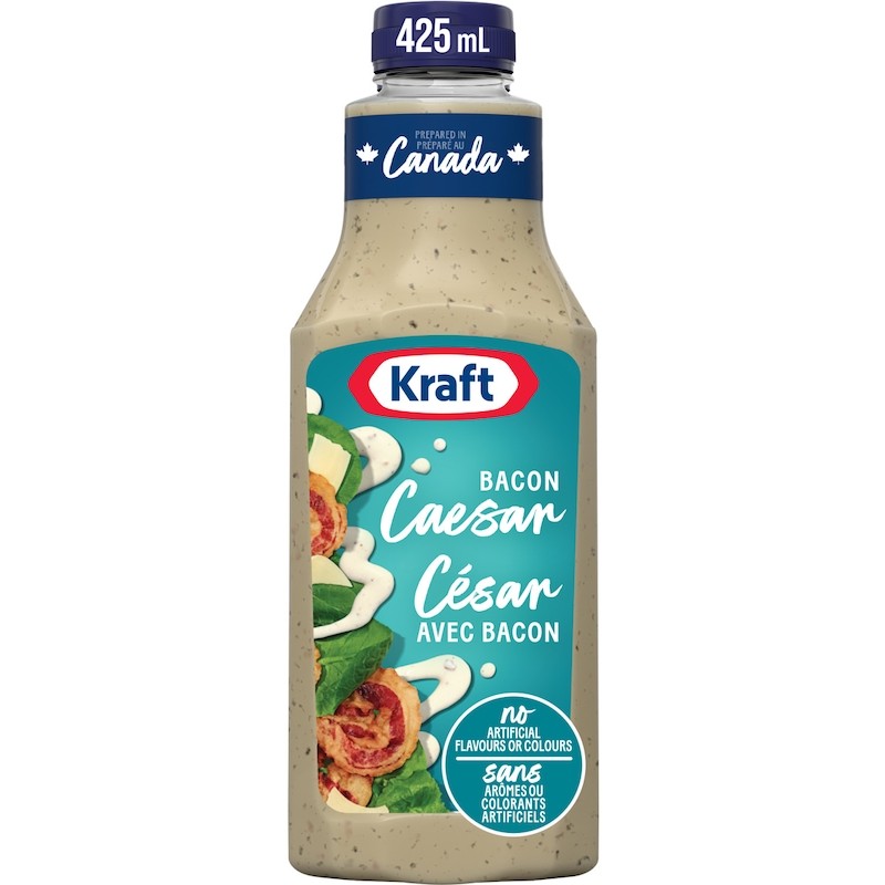 2-Pack Kraft Bacon Caesar Salad Dressing