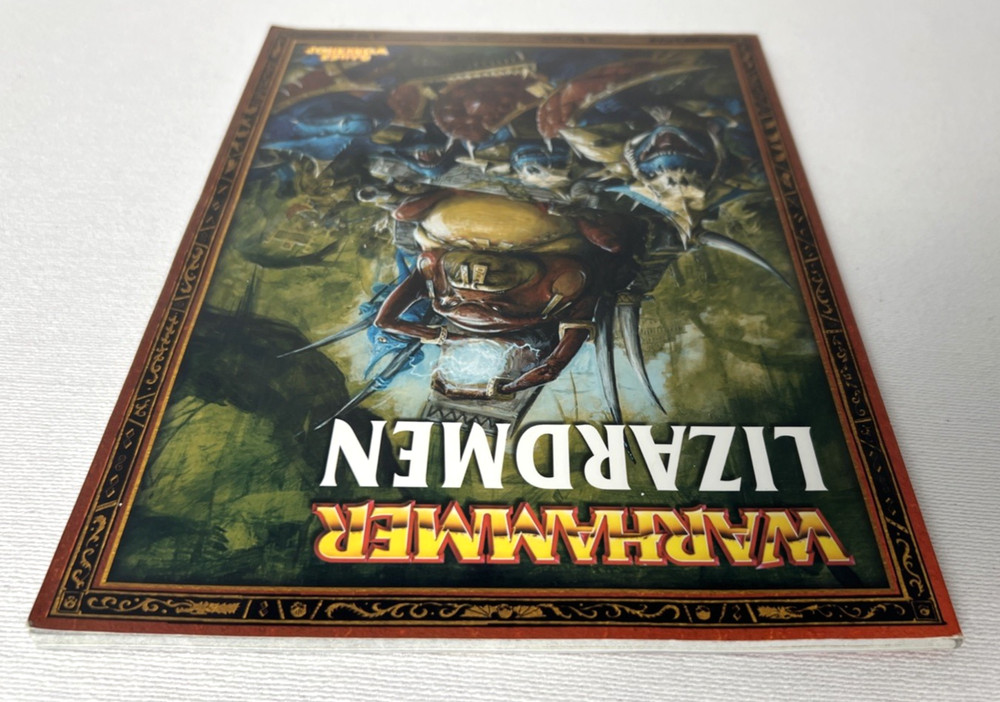 GAMES WORKSHOP: WARHAMMER LIZARDMEN, Rulebook Supplement Codex, 2003