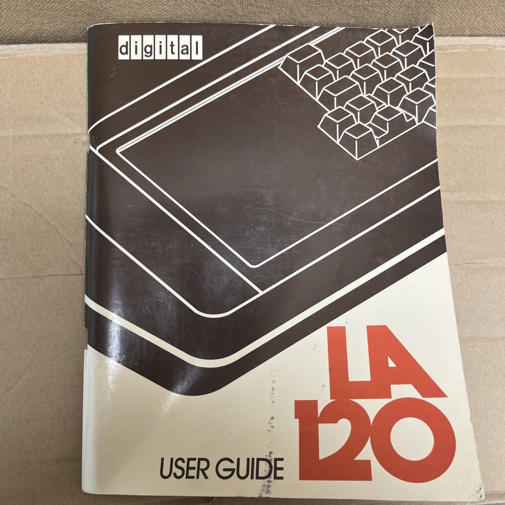 Digital Equipment Corp LA120 User Guide