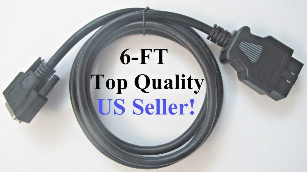 Replacement OBD2 OBDII Main Cable for Cornwell Tech and Force Supreme Scan Tool