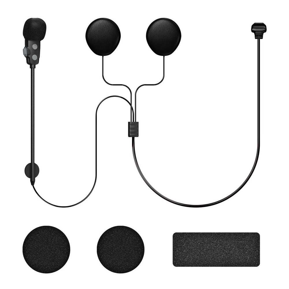 F1 PRO 1000m 2-Way Motorcycle Helmet Intercom Bluetooth Headset & Warning Light