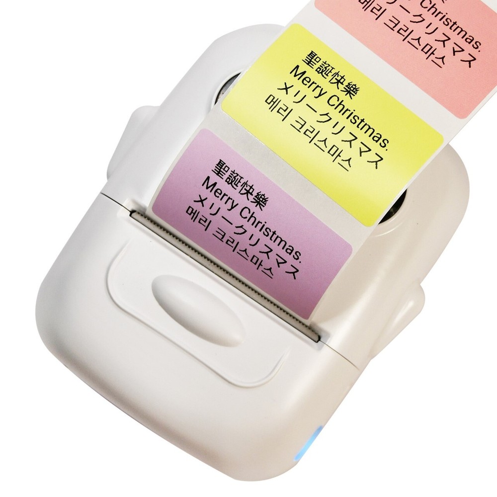 Portable Thermal Label Maker Wireless/Ink-less Handheld Label Maker