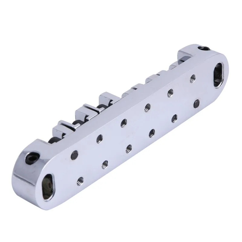 Adjustable Roller Saddle Tune-o-matic Bridge Tailpiece Studs Set for Les Paul LP