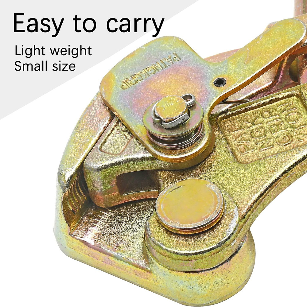 2 Ton Cable Grip Puller Wire Grip Rope Jaw Cable Puller Tool for Wire Rope, Pull