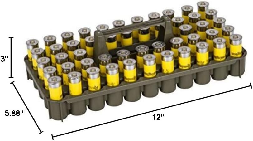 Stackable Shotshell Storage Tray for Ammo Organization and Gun Storage
