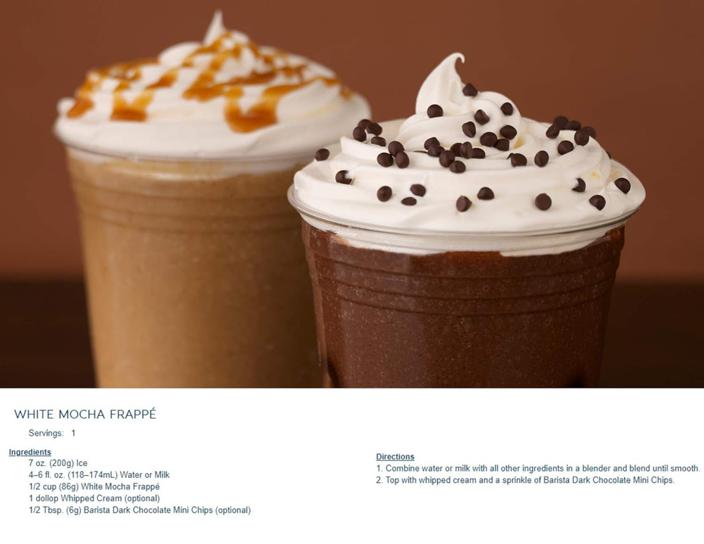 White Mocha Frappe, 3.12 Pound