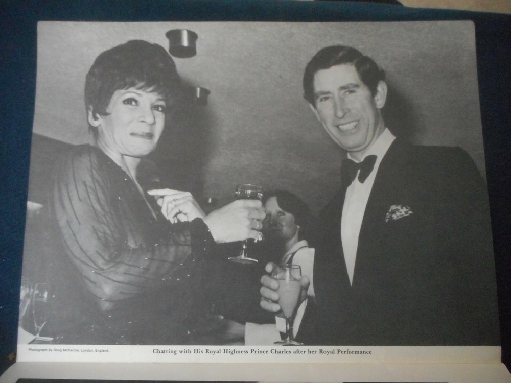 SHIRLEY BASSEY CARNEGIE HALL PROGRAM OCT 3 1981