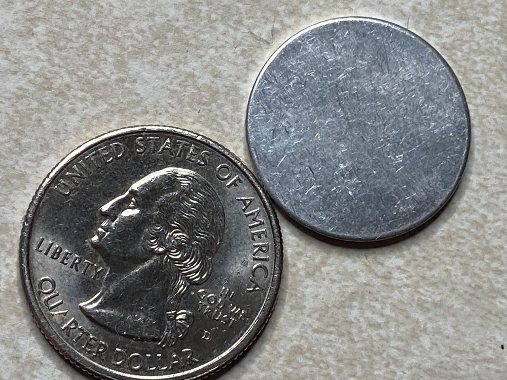 T9194 Soft Drinks & Pool, Unknown Anillo Restrike Arcade Token