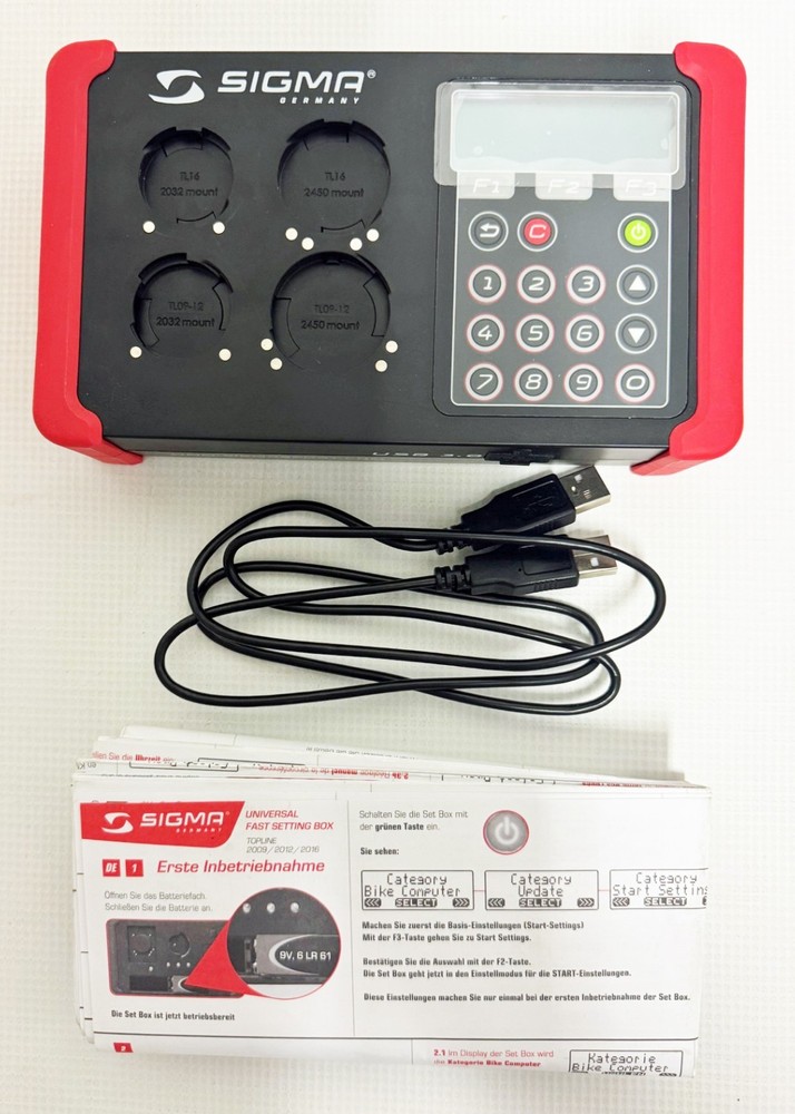 Sigma Germany Universal Fast Setting Box, Topline 2009 / 2012 / 2016