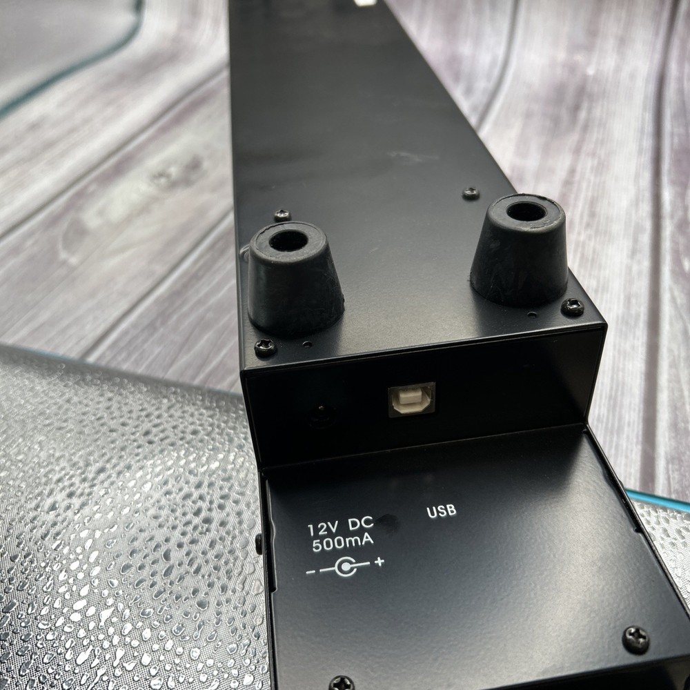 PCDJ DAC 2 Digital Audio DJ Controller No Power Cord Tested Powers Up