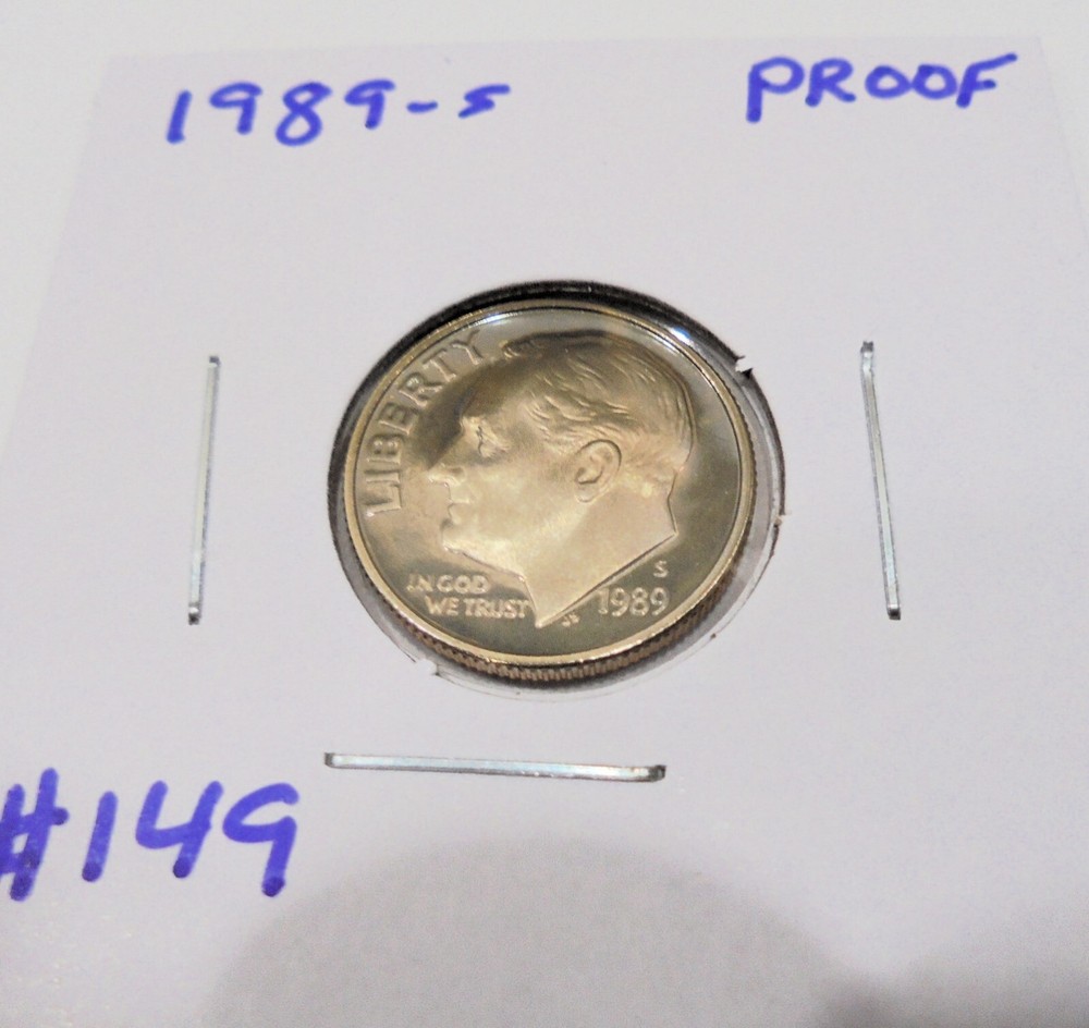 Nice 1989 s Proof Roosevelt Dime From A Proof Set