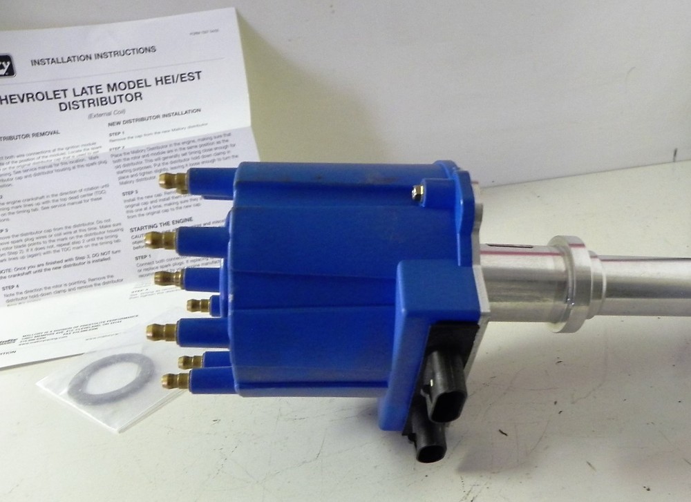 New Mallory / Chevy Ignition Distributor YLE624AV ONE.